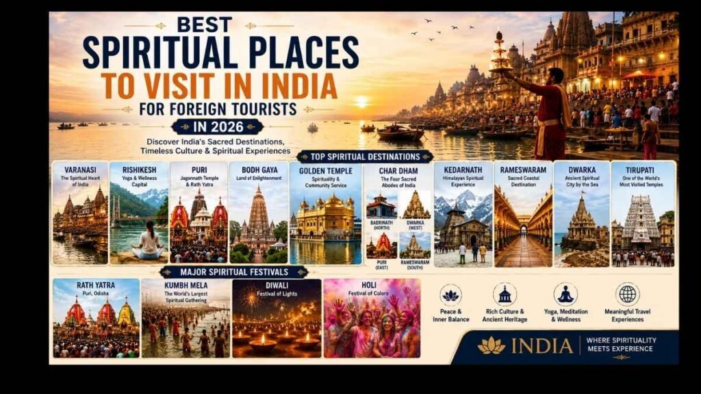 Spiritual Places to Visit in India