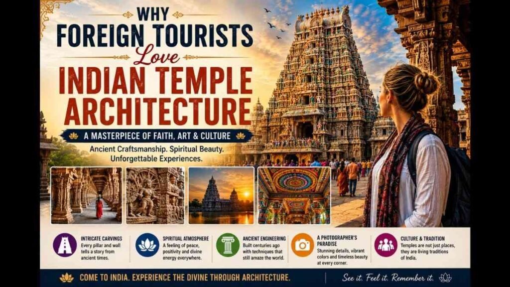 Why Foreign Tourists Love Indian Temple Architecture