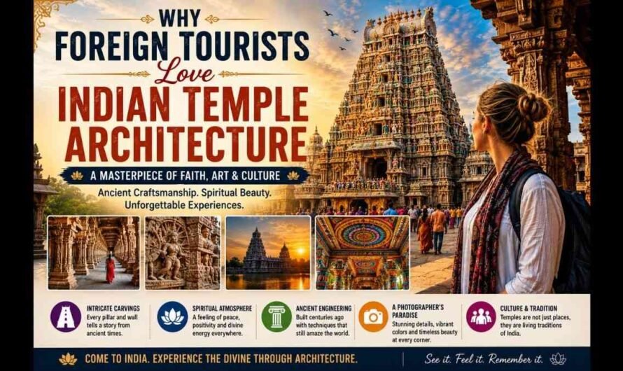 Why Foreign Tourists Love Indian Temple Architecture in 2026